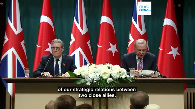 'Video thumbnail for Turkey and the United Kingdom sign €9 billion deal to purchase 20 Eurofighter jets'