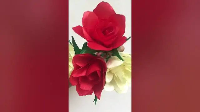 Video thumbnail for DIY Crafts Rose peper #shorts