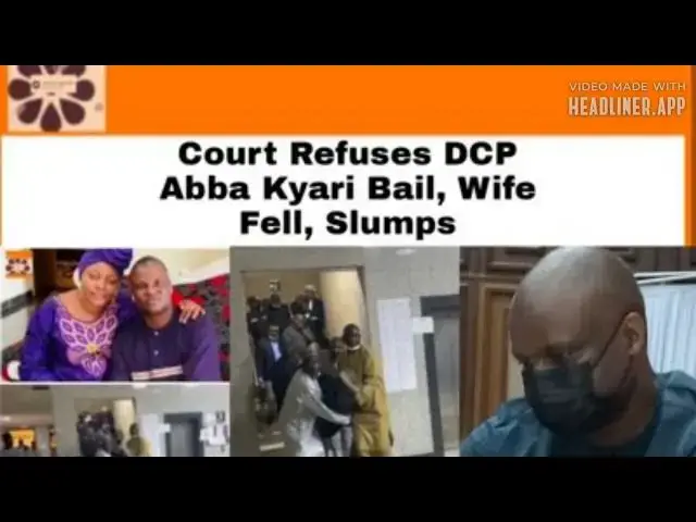 Video thumbnail for Court Refuses DCP Abba Kyari Bail, Wife Fell, Slumps