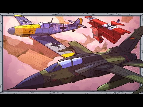 Video thumbnail for Evolution of German Aircraft | Animated History
