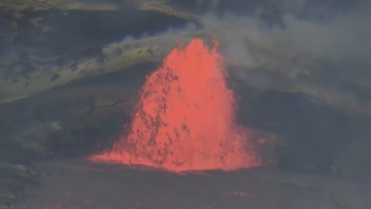 Video thumbnail for US: Kilauea Volcano’s 46th Eruptive Episode Begins, Prompting Ashfall Advisory.