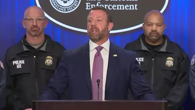 Video thumbnail for DHS says Gov. Hochul offered help with future ICE operations in wake of ICE shooting in the Bronx