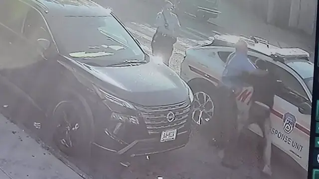 Video thumbnail for Exclusive video: Man arrested for assaulting EMS worker in Concourse Village