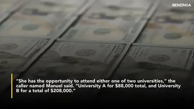 'Video thumbnail for Dave Ramsey: $140K College Price Tag Is for Living Away'