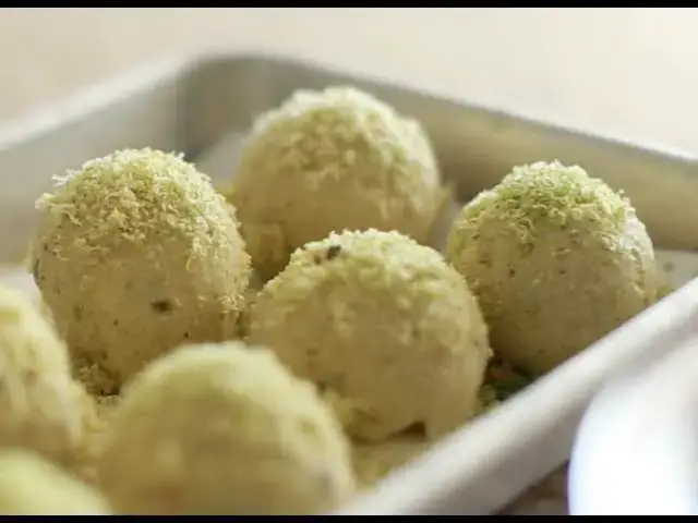 Video thumbnail for Pistachio Ice Cream | Byron Talbott
