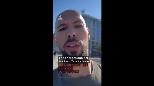 Video thumbnail for Andrew and Tristan Tate arrested in Miami on rape and sex trafficking charges