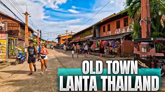 'Video thumbnail for Ko Lanta Old Town Thailand Tour 2025 4K'