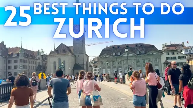 'Video thumbnail for Best Things To Do in Zurich Switzerland 2025 4K'