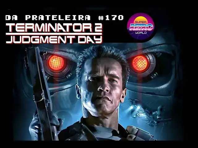 Video thumbnail for O EXTERMINADOR DO FUTURO 2: Andróide volta no tempo para proteger pivete e assegurar o futuro!