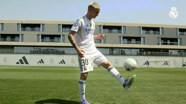 'Video thumbnail for Mastantuono explores Real training ground after signing for Madrid'