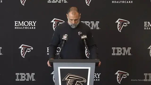 Video thumbnail for Falcons and coach Jeff Ulbrich fined over draft day prank call to Shedeur Sanders