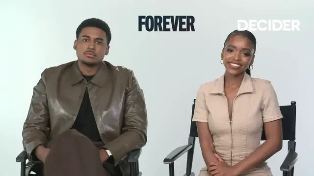 Video thumbnail for Lovie Simone & Michael Cooper Jr. Share Their 'Forever' Characters' Playlists In 2025