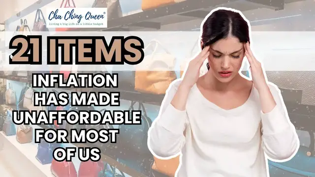'Video thumbnail for 21 ITEMS Inflation Has Made Unaffordable for MOST OF US'