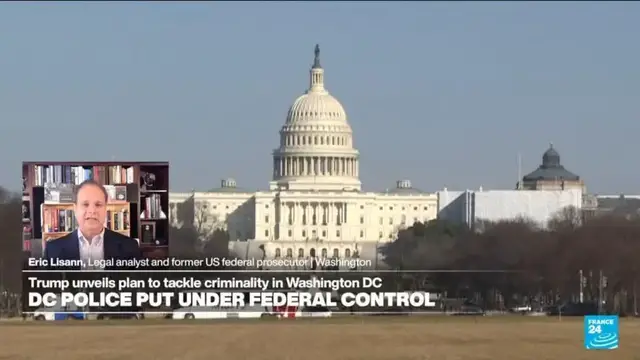 'Video thumbnail for 'Attack on Democrat-run cities: Trump takes DC crackdown to new level, flexing new-found authority''