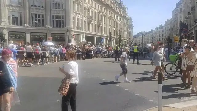 Video thumbnail for UK: Thousands Turn Out for London Trans+ Pride March.