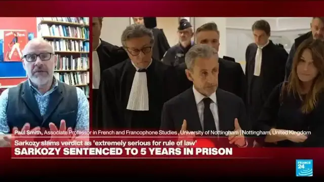 'Video thumbnail for Ex-President Nicolas Sarkozy remained a dominant force in French politics until justice closed in'
