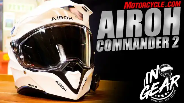 Video thumbnail for In Gear: Airoh Commander 2 Helmet Review