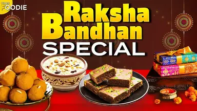 'Video thumbnail for Raksha Bandhan Special | 3 easy Sweets | Chocolate Barfi, Mithai Kheer & Besan Ladoo Recipes'