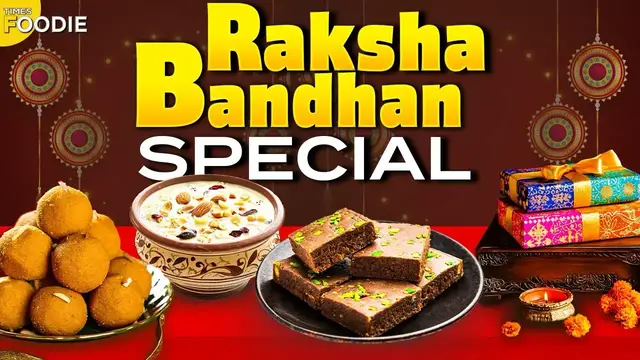 'Video thumbnail for Raksha Bandhan Special | 3 easy Sweets | Chocolate Barfi, Mithai Kheer & Besan Ladoo Recipes'