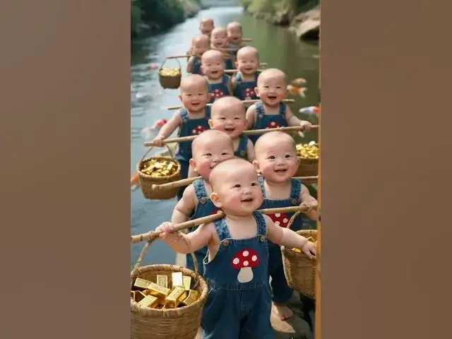 Video thumbnail for Heroic Baby Squad in Style – You’ll Love Their Look! 👶💃🕶️ #cute #funny