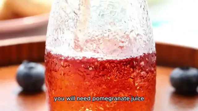 'Video thumbnail for Pomegranate beer punch recipe '