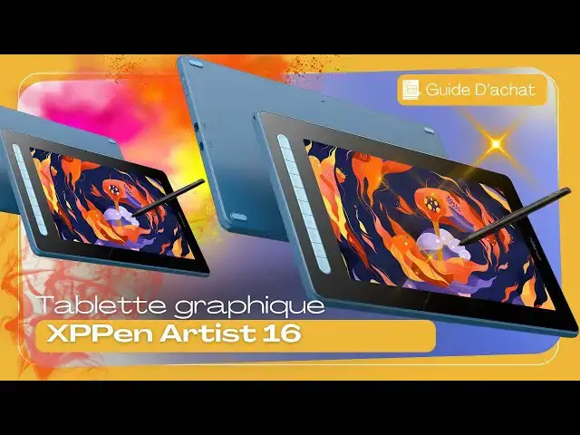 Video thumbnail for XPPen Artist 16 : Des performances exceptionnelles pour vos projets artistiques