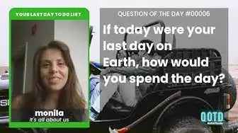 Video thumbnail for monila wants to make her last day wild or nothing!