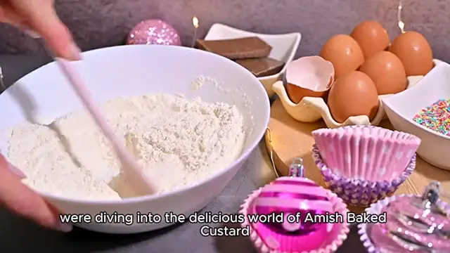 Video thumbnail for Amish Baked Custard recipe