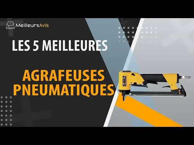 Video thumbnail for ⭐️ MEILLEURE AGRAFEUSE PNEUMATIQUE - Comparatif 2024