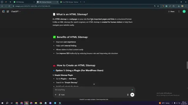 Video thumbnail for What is an HTML Sitemap & How to Create HTML Sitemap