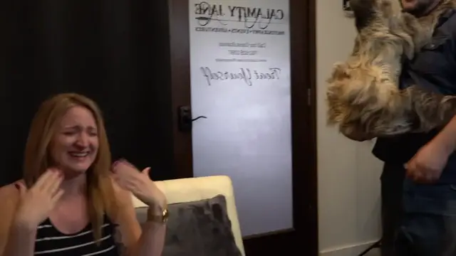 Video thumbnail for Sloth Helps Man With Surprise Proposal | Happily TV