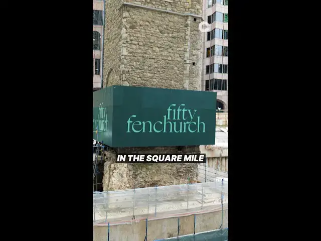 'Video thumbnail for Why is a 700-year old City church suspended in mid-air?'