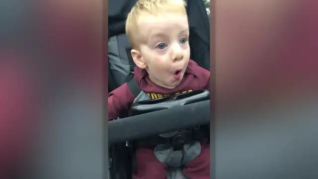 Video thumbnail for Kid Gobsmacked Seeing Christmas Decorations For First Time | Happily TV