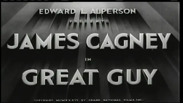 Video thumbnail for Great Guy (1936)