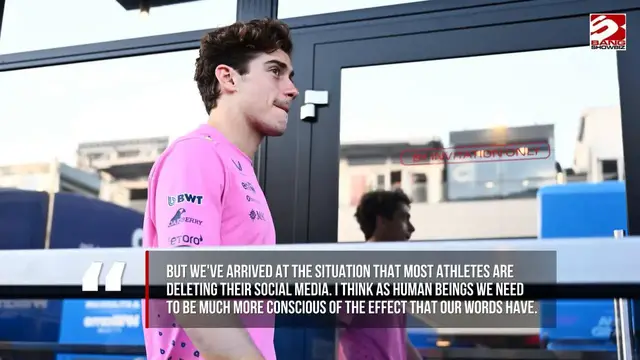 Video thumbnail for Franco Colapinto calls for F1 drivers to do more to stop online abuse