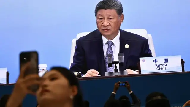 'Video thumbnail for Xi Jinping uses SCO summit to promote new world order'