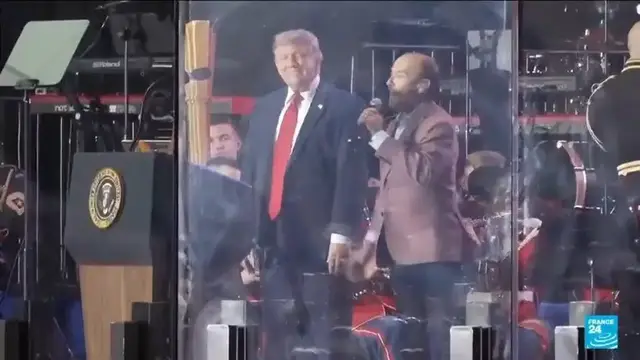 Video thumbnail for Trump marks nation's 250th birthday with campaign-style rally