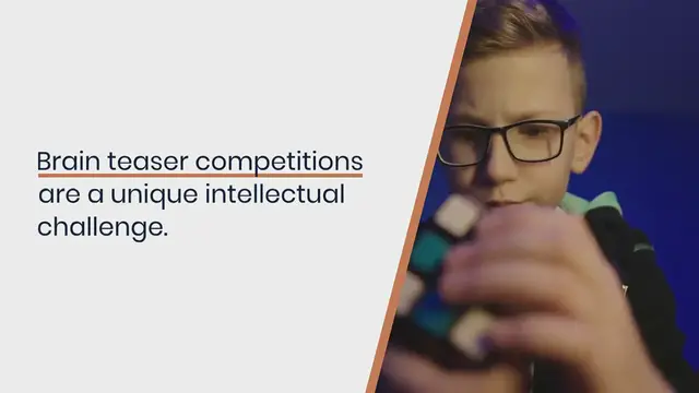 Video thumbnail for Brain Teaser Competitions