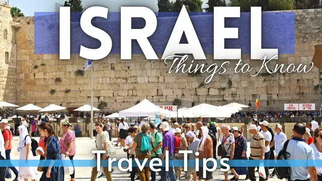 Video thumbnail for Israel Travel Guide: Everything You NEED TO KNOW Before Visiting Israel