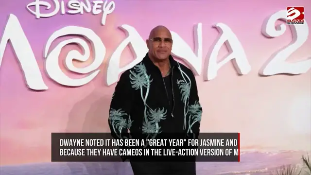 Video thumbnail for Dwayne Johnson hoping for 'free Disney tickets for life'