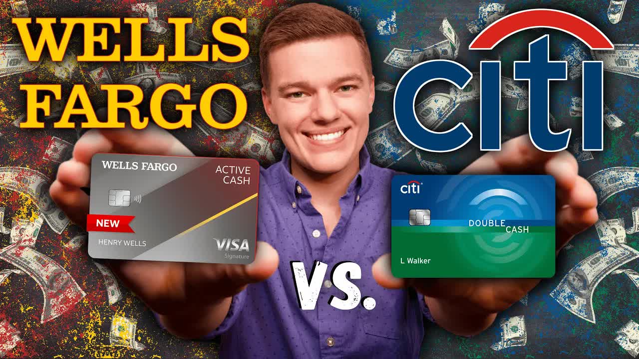 Video thumbnail for magnified money: citi double cash vs wells fargo active cash: which credit card is best for you?