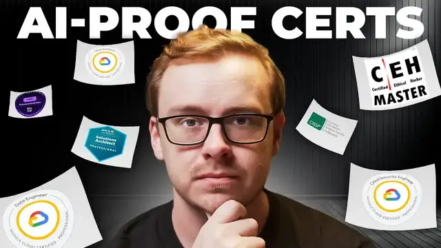 Video thumbnail for shane hummus: future-proof your career: top ai certifications, cloud, security, & data engineering