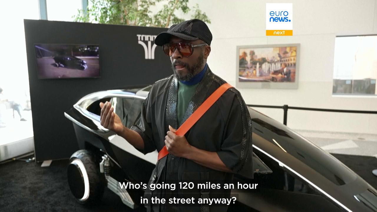 Video thumbnail for "Brains on wheels": will.i.am unveils AI-powered autocycle designed for city commuters