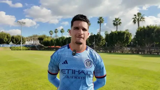 'Video thumbnail for NYCFC Player Interview:  Preseason Insights & Season Expectations'