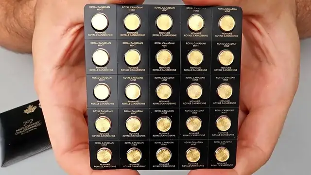 'Video thumbnail for Prepper Fractional Gold Coins - 2021 25x1 gram Gold Maplegram25'