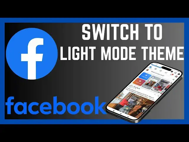 'Video thumbnail for Change Facebook Theme From Dark Mode To Light Mode'