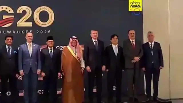Video thumbnail for G20: Russia criticises US and warns of trade order disintegration