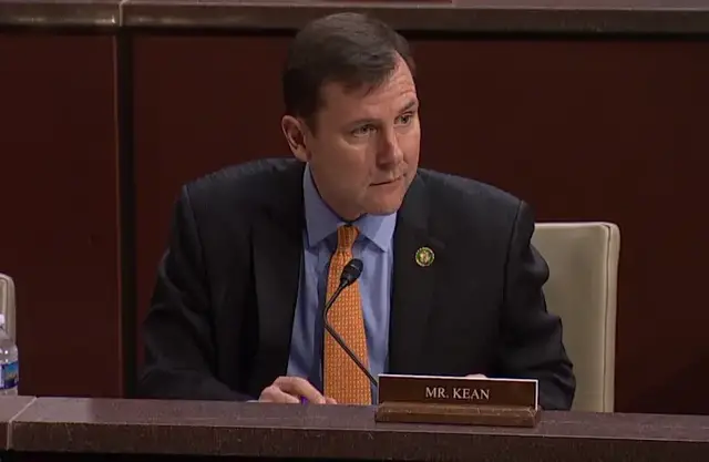 Video thumbnail for Rep. Tom Kean Jr. returns to Capitol Hill after three-month absence