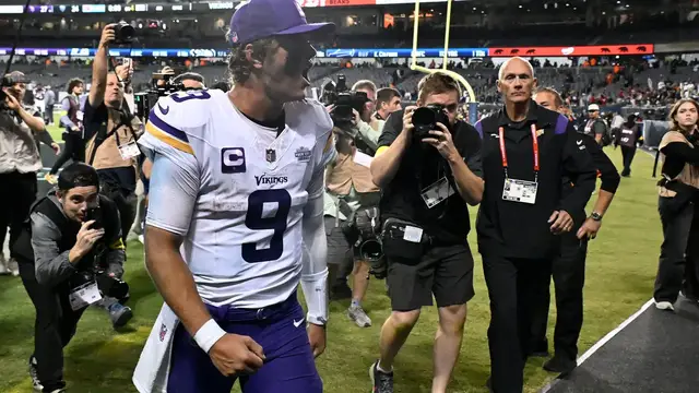 'Video thumbnail for Did J.J. McCarthy Prove That He Can Be the Guy for the Vikings?'