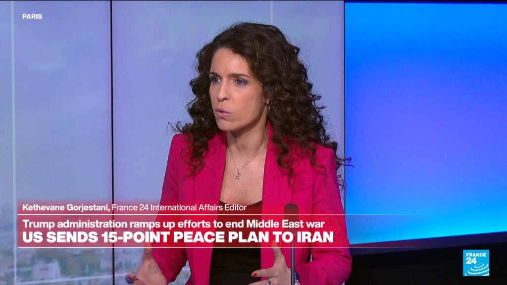 Video thumbnail for US sends 15-point peace plan to Iran while deploying troops in the region